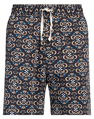 LES DEUX Shorts & Bermuda Navy blue 61% Tencel™, 36% Cotton, 3% Elastane