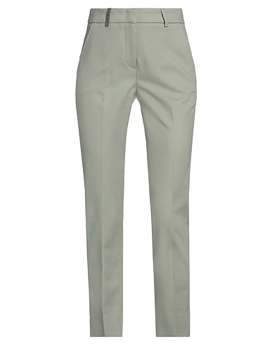 PESERICO Pantalone Verde militare 60% Cotone, 36% Viscosa, 4% Elastan