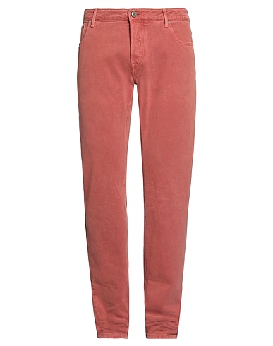 HAND PICKED Pantalone Ruggine 98% Cotone, 2% Elastan