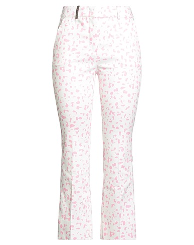 PESERICO Casual trouser Pink 97% Cotton, 3% Elastane