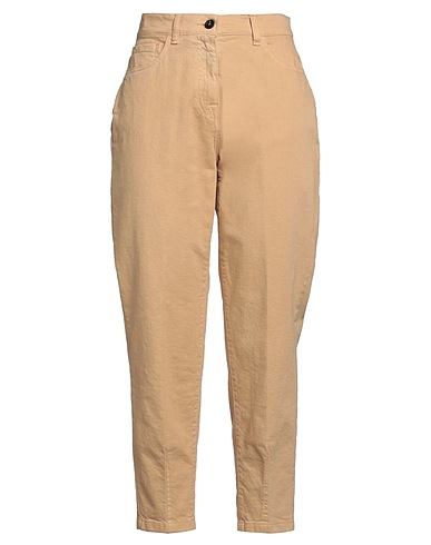 PESERICO Denim pants EASY Sand 99% Cotton, 1% Elastane