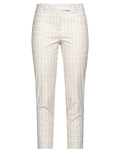 PESERICO Casual trouser EASY White 97% Cotton, 3% Elastane