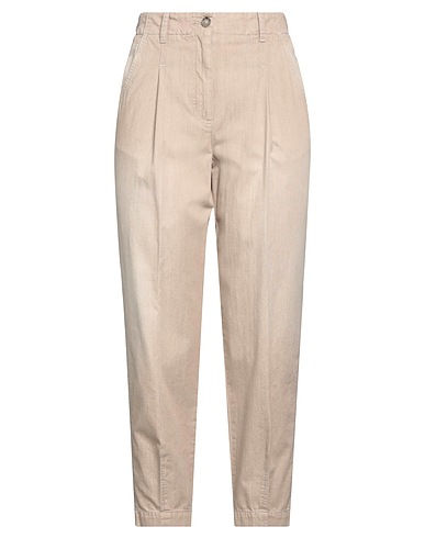 PESERICO Casual trouser EASY Khaki 100% Cotton