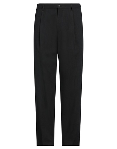 STRELLSON Casual trouser Black 91% Viscose, 8% Polyester, 1% Elastane