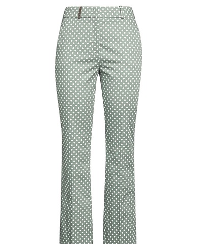 PESERICO Casual pants Military green 97% Cotton, 3% Elastane