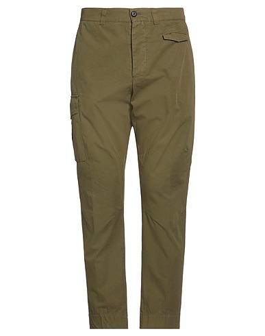 DONDUP Casual trouser Military green 100% Cotton