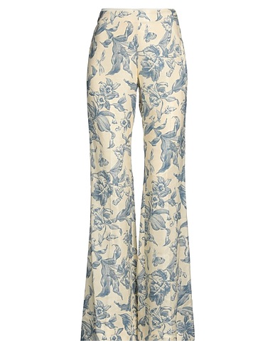 SANDRO Casual trouser Cream 70% Viscose, 30% Linen