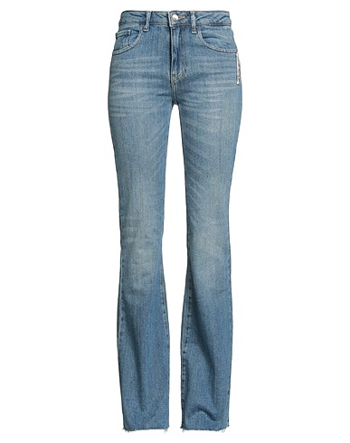 RELISH Bootcut Jeans JEANS Blue 99% Cotton, 1% Elastane
