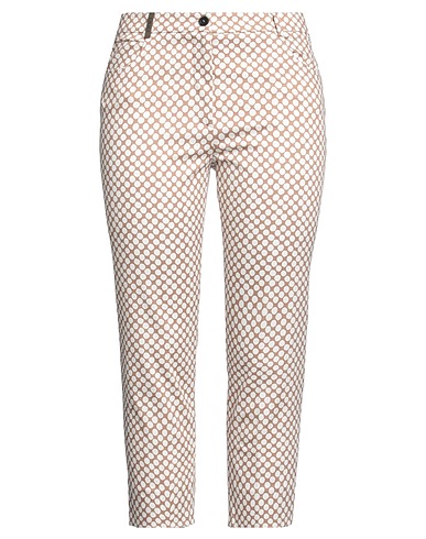 PESERICO Casual trouser Camel 97% Cotton, 3% Elastane