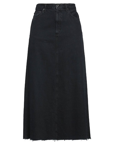 AGOLDE Denim skirt Black 100% Organic cotton