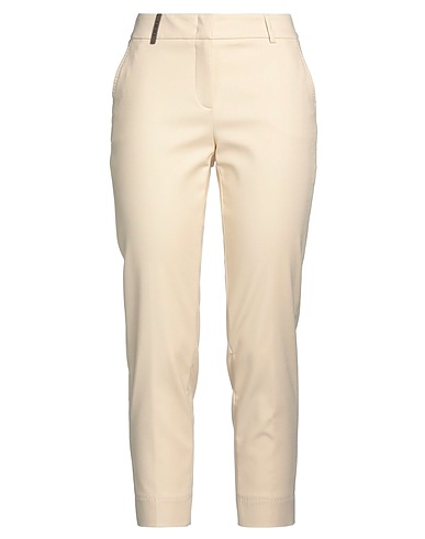PESERICO Pantalone Beige 60% Cotone, 36% Viscosa, 4% Elastan