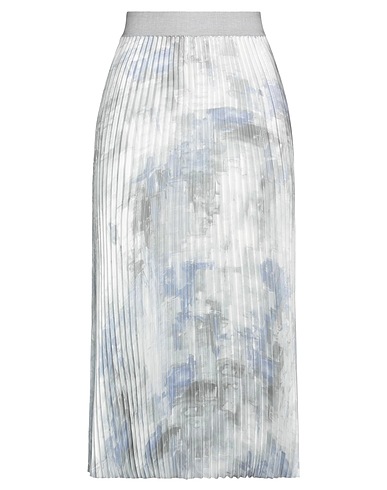 PESERICO Midi skirt EASY Light grey 100% Polyester