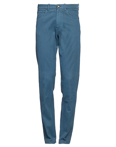 BERWICH Pantalone Blu chiaro 98% Cotone, 2% Elastan