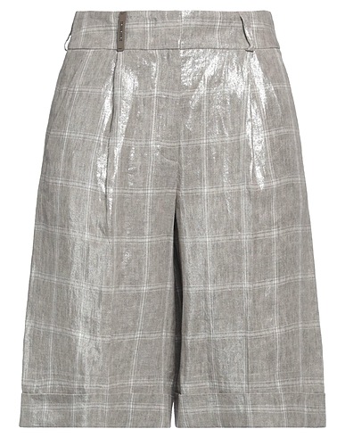 PESERICO Shorts & Bermuda Lead 100% Linen