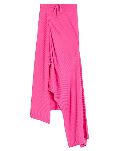 MARQUES' ALMEIDA Long skirt Magenta 100% Merino Wool