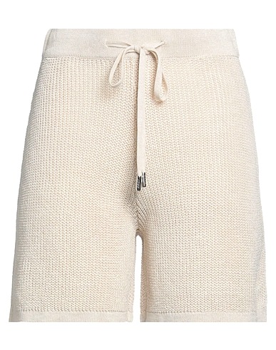 PESERICO Shorts & Bermuda EASY Beige 65% Linen, 35% Cotton