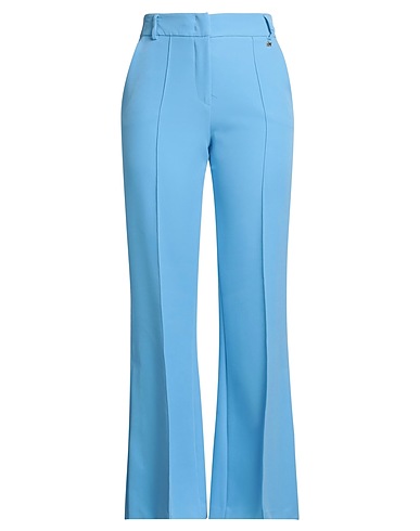 RELISH Casual pants COLLECTION Light blue 89% Polyester, 11% Elastane