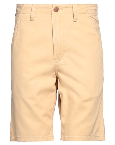 WRANGLER Shorts & Bermuda Beige 100% Cotton