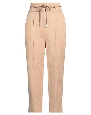 PESERICO Casual trouser Light brown 97% Cotton, 3% Elastane