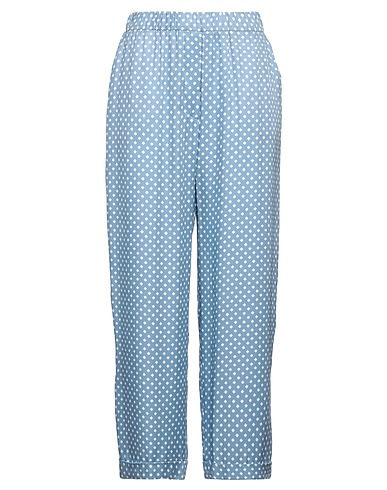 PESERICO Pantalone Azzurro 100% Viscosa