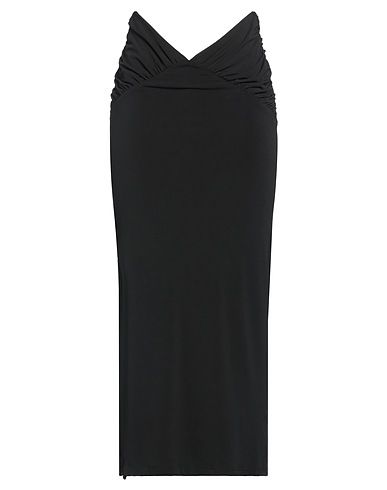 ELEH Gonna lunga Nero 95% Poliestere, 5% Elastan