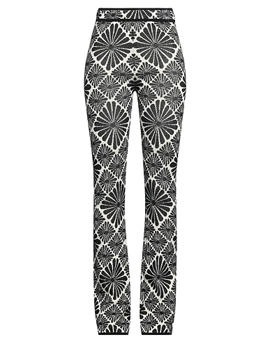 SANDRO Casual trouser Black 53% Viscose, 34% Polyamide, 13% Elastane