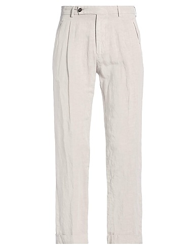 BERWICH Casual trouser Light grey 55% Lyocell, 45% Linen