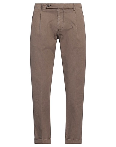 BERWICH Casual pants Camel 98% Cotton, 2% Elastane
