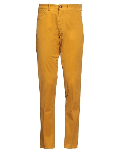 BERWICH Casual trouser VISSUTO Mustard 98% Cotton, 2% Elastane