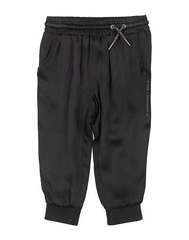 KARL LAGERFELD Casual trouser KIDS Black 100% Viscose