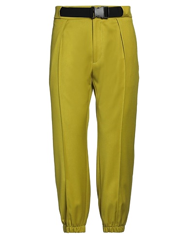 BERWICH Casual pants HYPE Lime green 65% Polyester, 32% Viscose, 3% Elastane