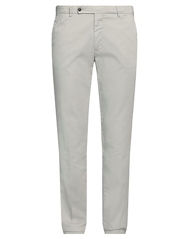 BERWICH Pantalone Grigio chiaro 88% Cotone, 10% Seta, 2% Elastan