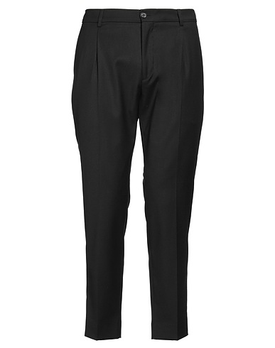 BE ABLE Pantalone Nero 70% Poliestere, 28% Viscosa, 2% Elastan