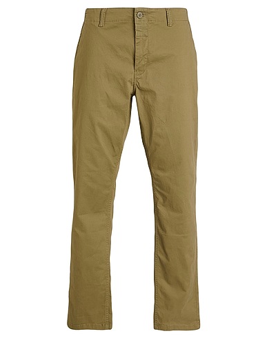 O'NEILL Casual trouser Green 98% Cotton, 2% Elastane