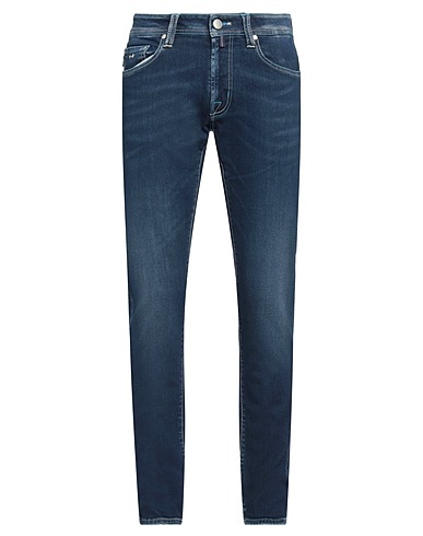 TRAMAROSSA Denim trousers Blue 98% Cotton, 2% Elastane