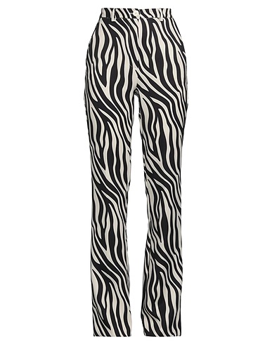 VICOLO Casual trouser Beige 90% Polyester, 10% Elastane