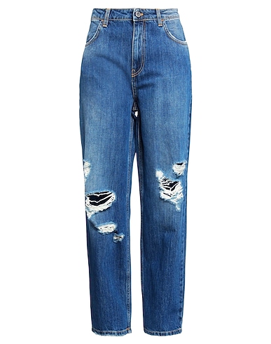 RELISH Pantaloni jeans JEANS Blu 100% Cotone