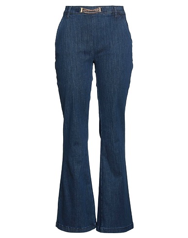 LIU •JO Denim trousers Blue 88% Cotton, 8% Polyester, 4% Elastane