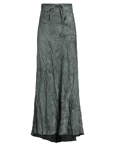 MASNADA Long skirt Lead 53% Acrylic, 42% Viscose, 5% Metallic fiber