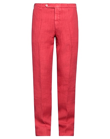 ROTASPORT Hosen Rot 100% Leinen