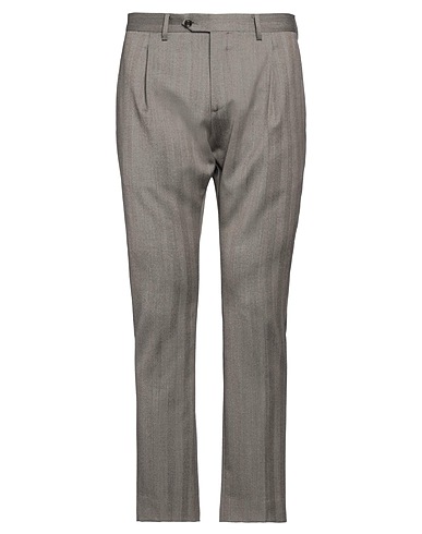 LARDINI Hosen Khaki 100% Wolle