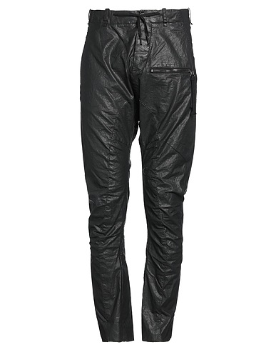 MASNADA Casual pants Black 100% Linen
