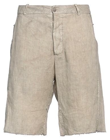MASNADA Shorts & Bermuda Beige 100% Linen