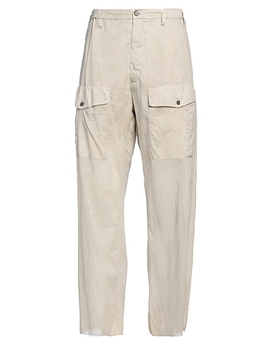 MASNADA Casual trouser Sand 100% Cotton