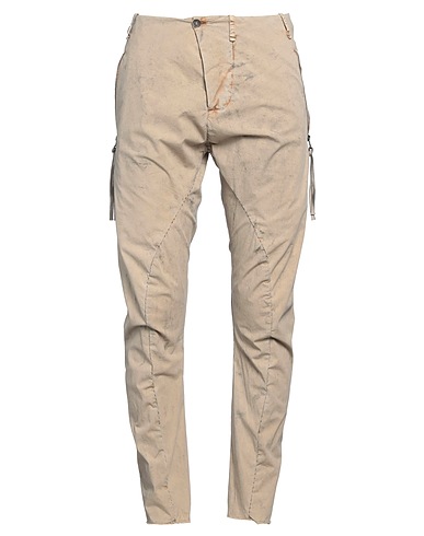 MASNADA Casual trouser Sand 97% Cotton, 3% Elastane