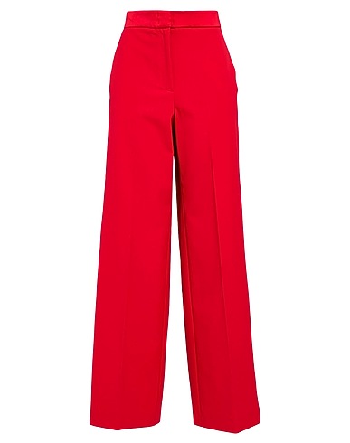 MAX&Co. Casual pants GIGANTE Red 64% Polyester, 32% Viscose, 4% Elastane