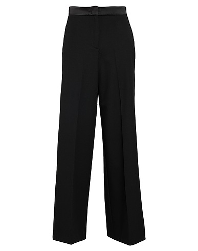 MAX&Co. Casual trouser GIGANTE Black 64% Polyester, 32% Viscose, 4% Elastane