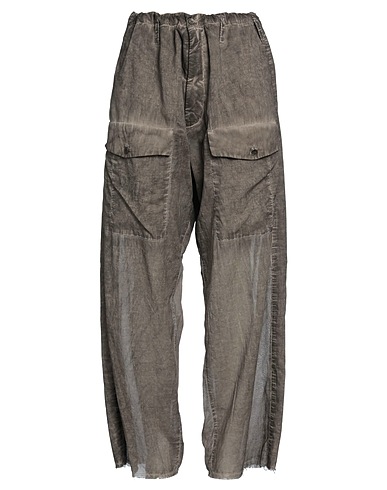 MASNADA Casual pants Khaki 100% Cotton