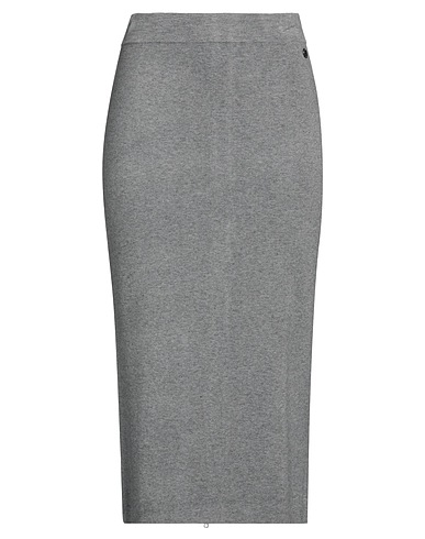 ACTITUDE by TWINSET Midi skirt Grey 36% Viscose, 34% Polyamide, 19% Elastane, 11% Wool
