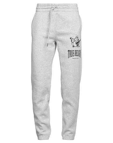 TRUE RELIGION Casual trouser Light grey 80% Cotton, 20% Polyester